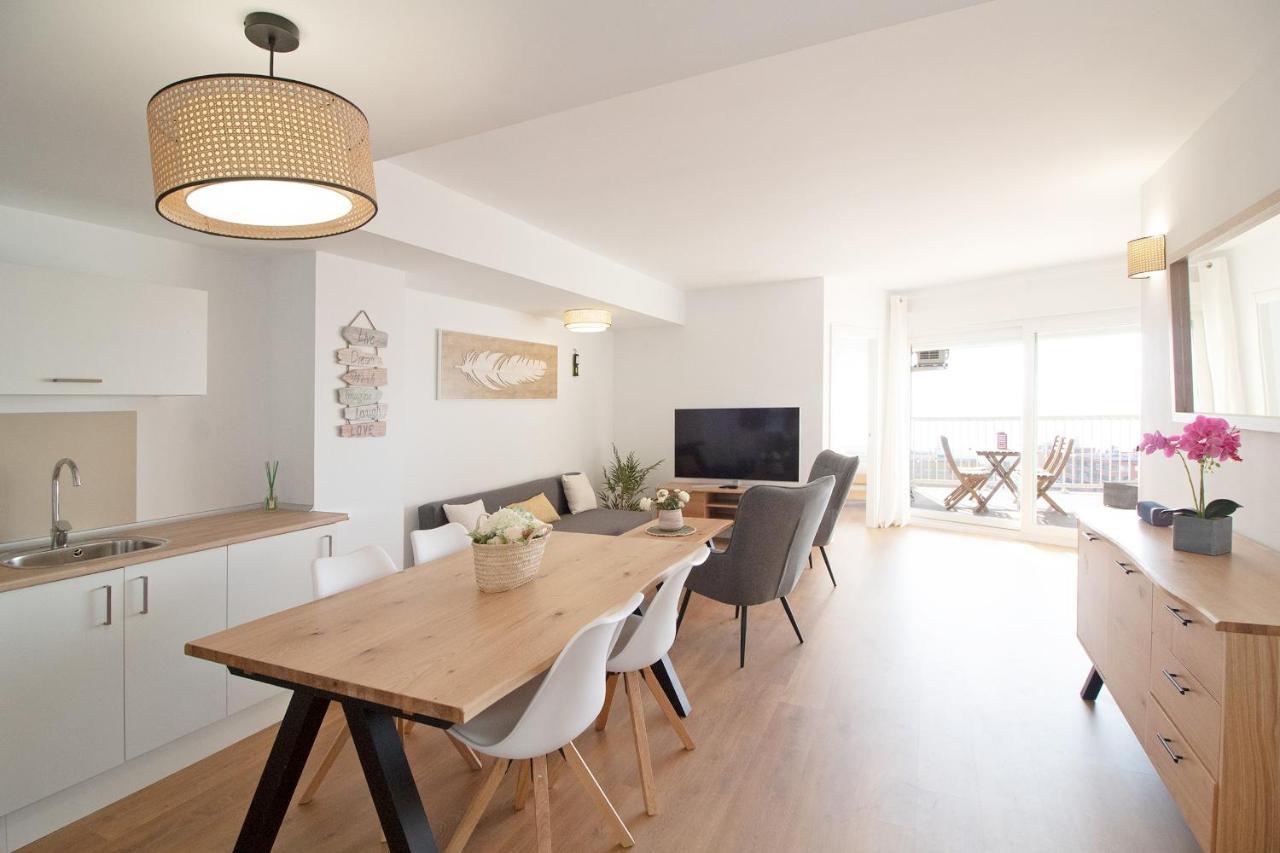 Global Properties, Apartamento De 2 Habitaciones Con Terraza Y Vistas Al Mar Canet d'En Berenguer Bagian luar foto