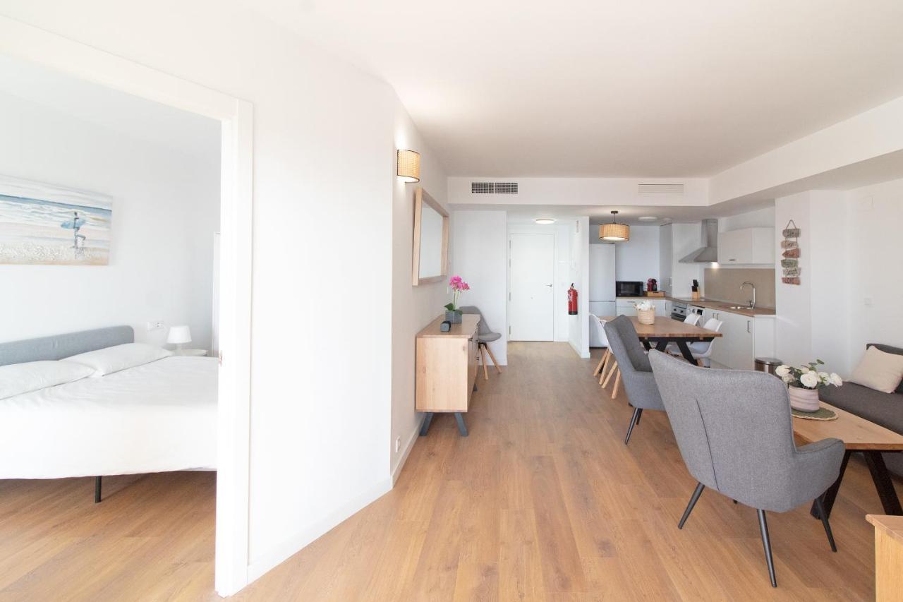 Global Properties, Apartamento De 2 Habitaciones Con Terraza Y Vistas Al Mar Canet d'En Berenguer Bagian luar foto