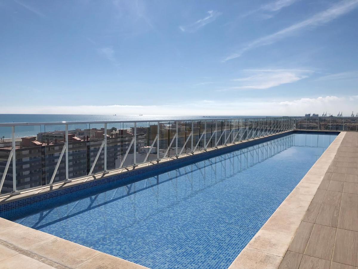 Global Properties, Apartamento De 2 Habitaciones Con Terraza Y Vistas Al Mar Canet d'En Berenguer Bagian luar foto