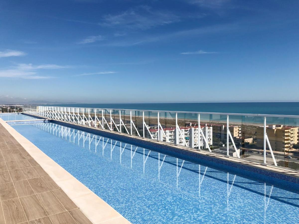 Global Properties, Apartamento De 2 Habitaciones Con Terraza Y Vistas Al Mar Canet d'En Berenguer Bagian luar foto