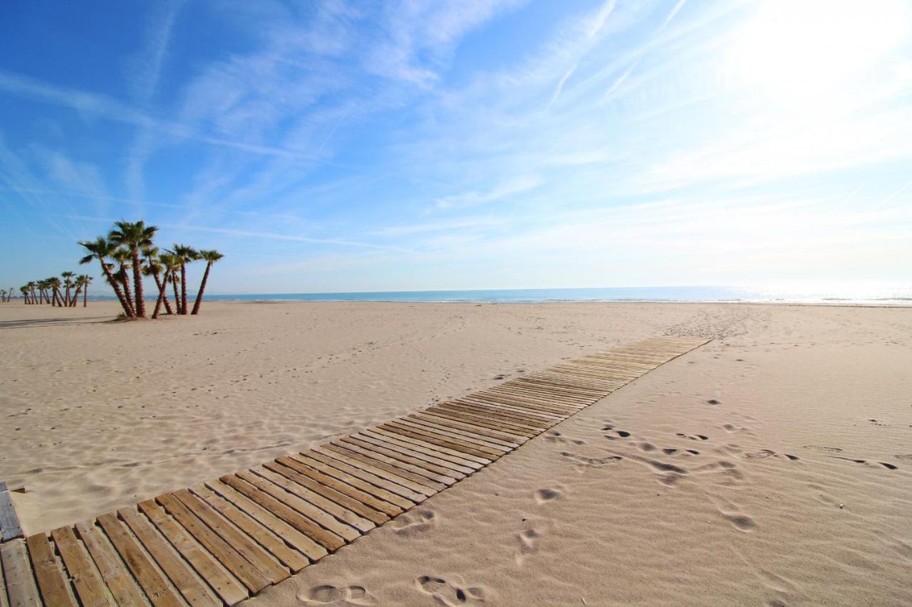 Global Properties, Apartamento De 2 Habitaciones Con Terraza Y Vistas Al Mar Canet d'En Berenguer Bagian luar foto